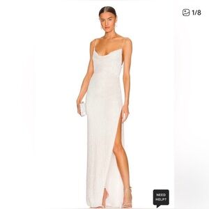Retrofete White Maxi Dress